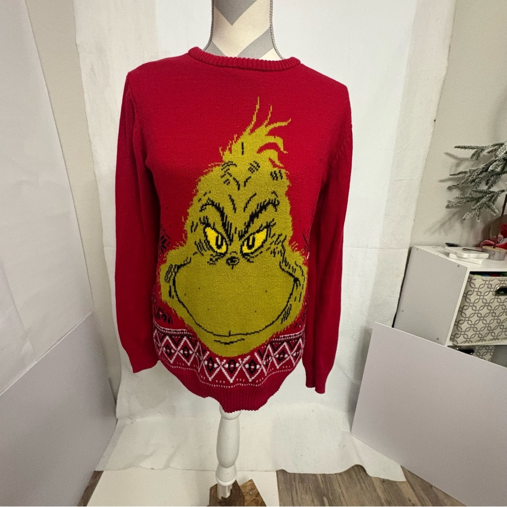 Red Grinch Sweater
